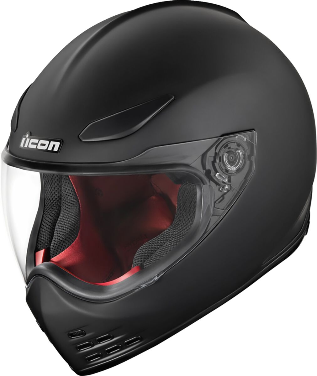 ICON HELMET DOMAIN RUB BLACK LG 0101-14919