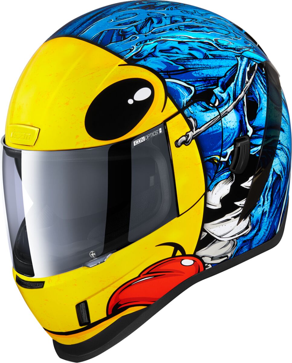 Κράνος ICON Airform™ Brozak Full Face Unisex μπλε-κίτρινο