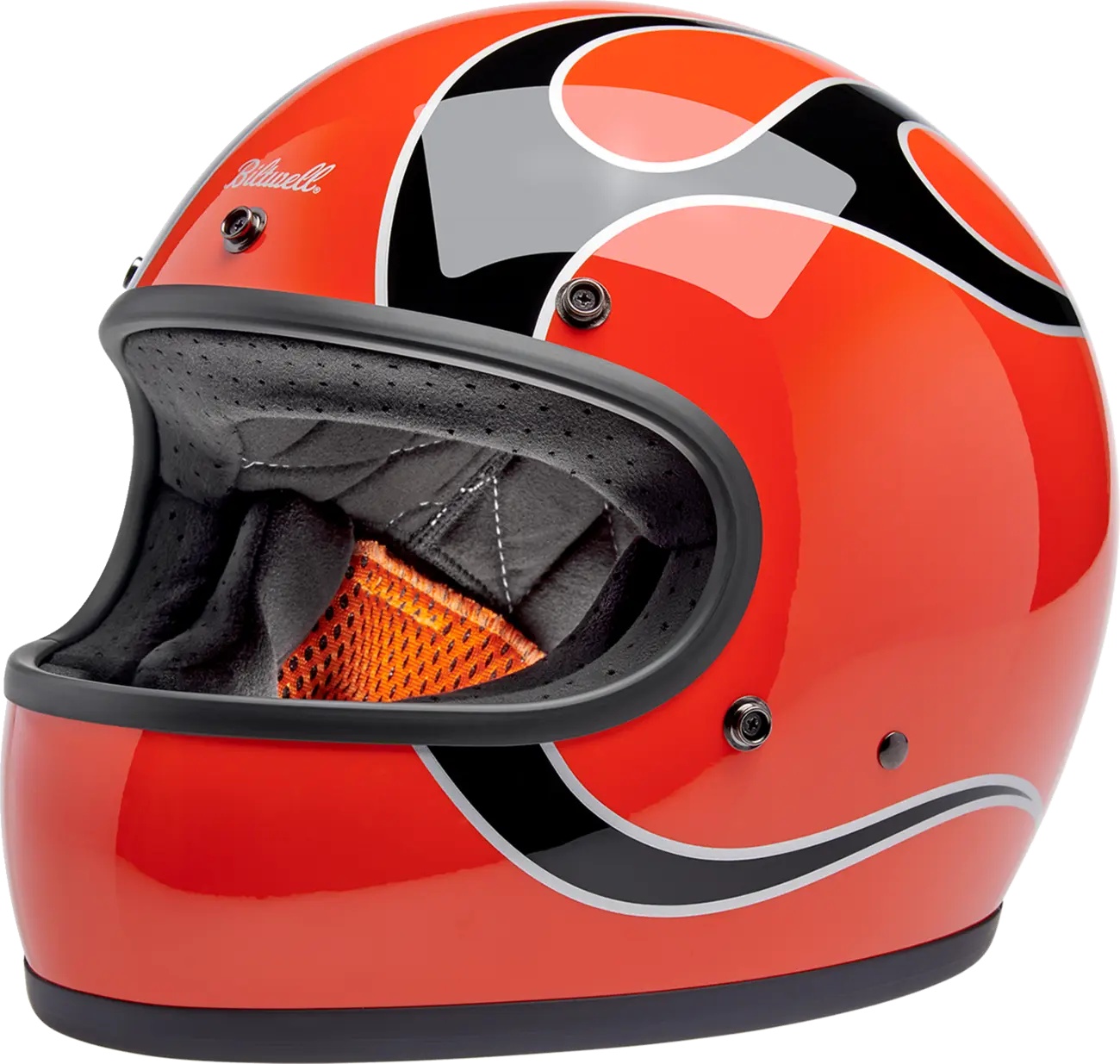 BILTWELL HELMET GRINGO COMPETITION ORAN 1002-593-504