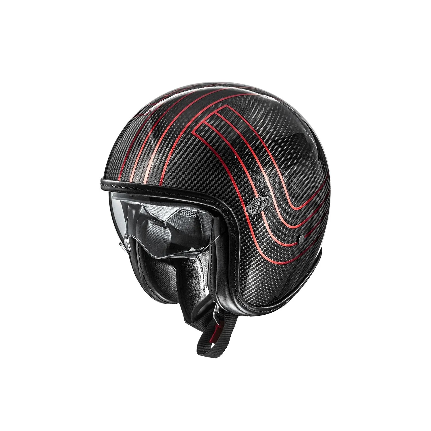 PREMIER HELMETS HELMET VINTAGE PLATINUM CARBON APJETVI6CARPCE000S