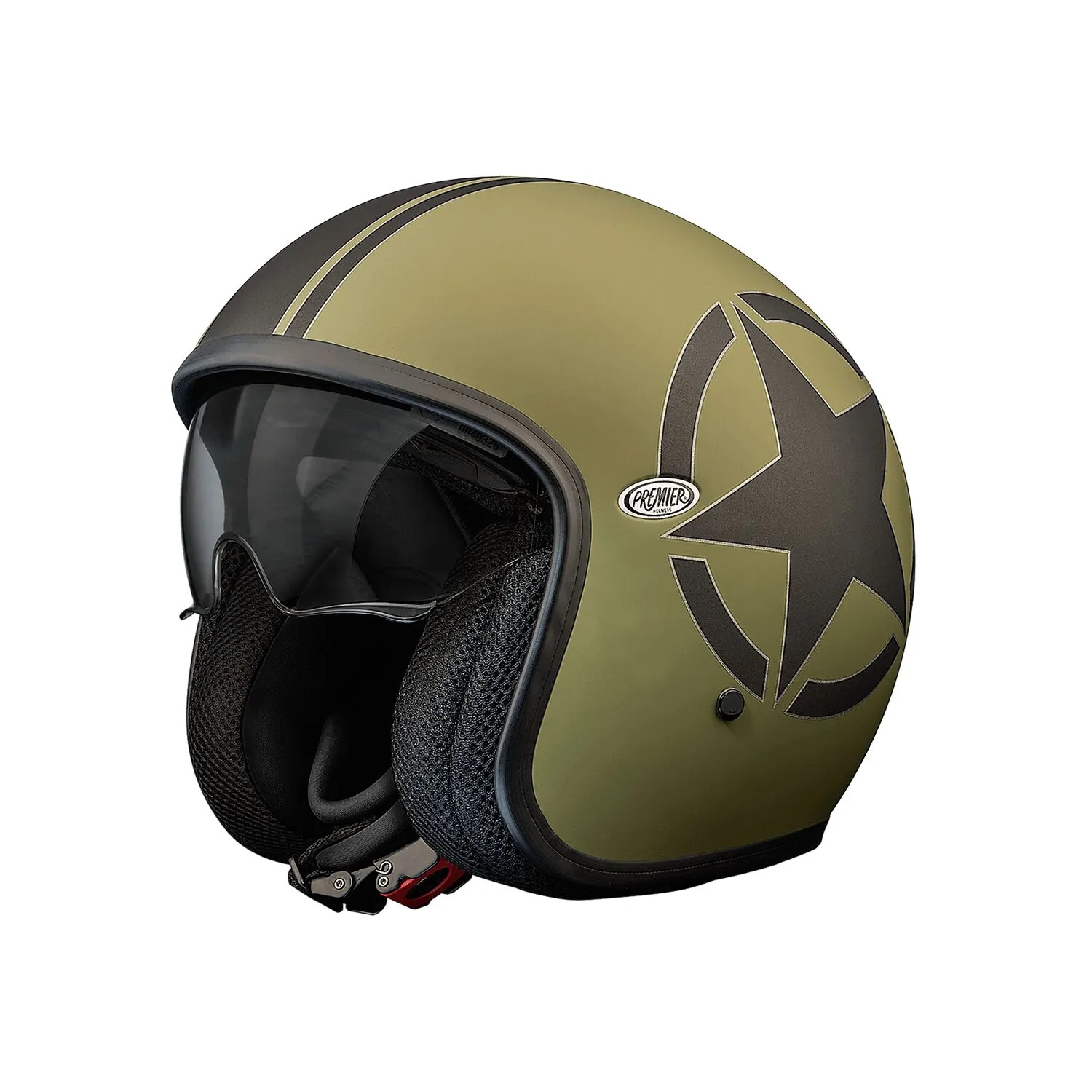 PREMIER HELMETS HELMET VINTAGE SG MILBM XS APJETVI6FIBSMI00XS
