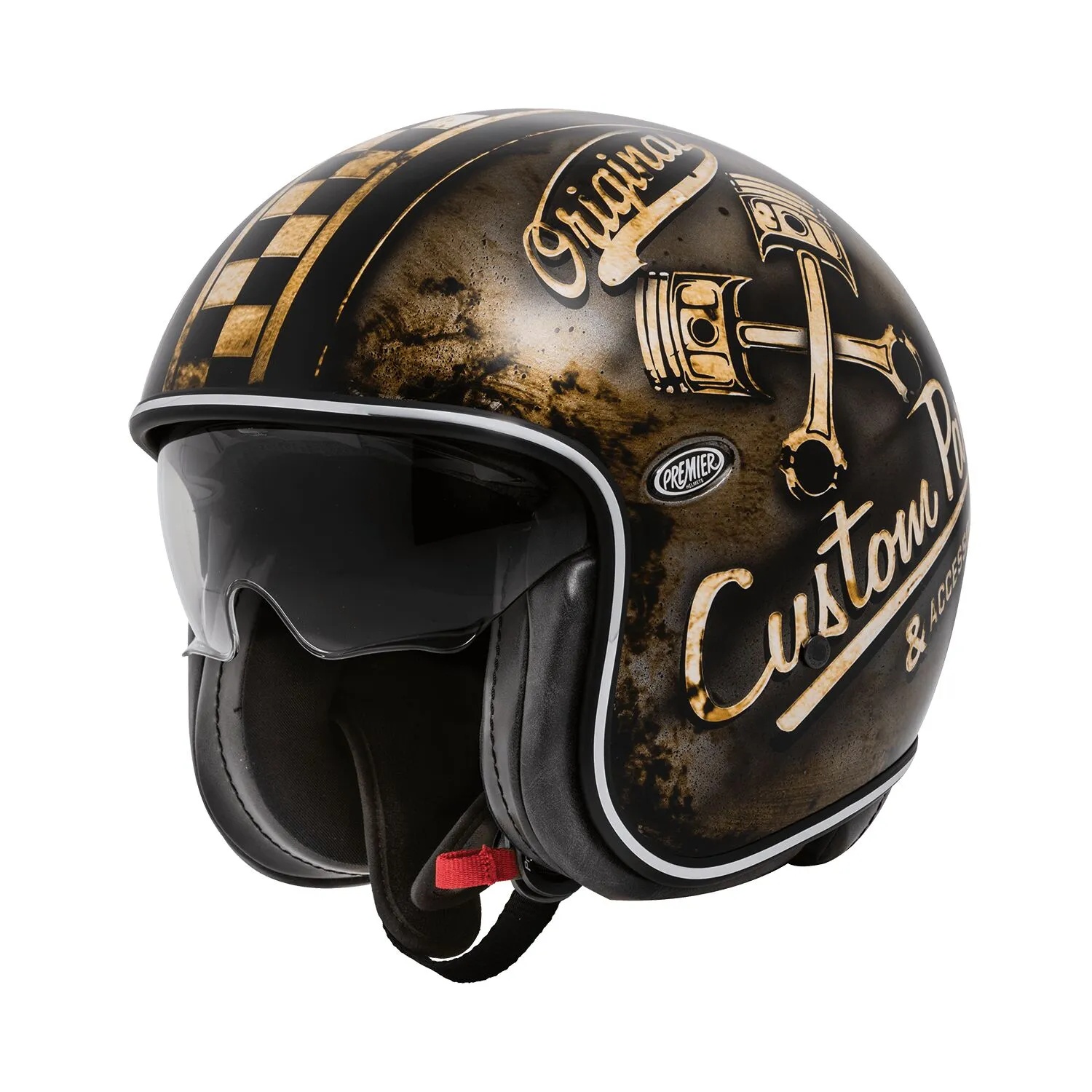 PREMIER HELMETS HELMET VINTAGE OP 9BM 2X APJETVI6FIBOP90XXL