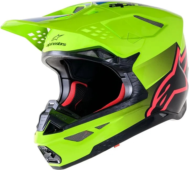 Κράνος Alpinestars Supertech M10 Motocross Enduro Unisex κίτρινο