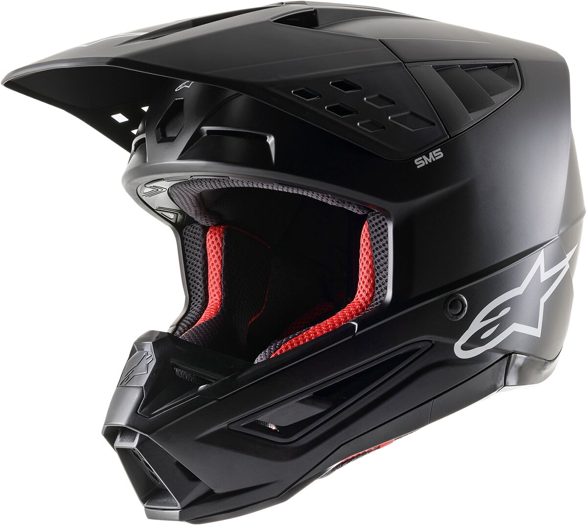 Κράνος Alpinestars Supertech M5 Μονόχρωμο Motocross Enduro Unisex μαύρο