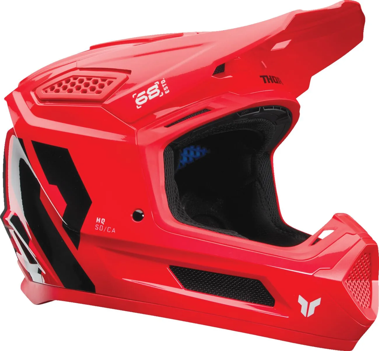 THOR HELMET FLEET FORGE RED 2X 0110-8909