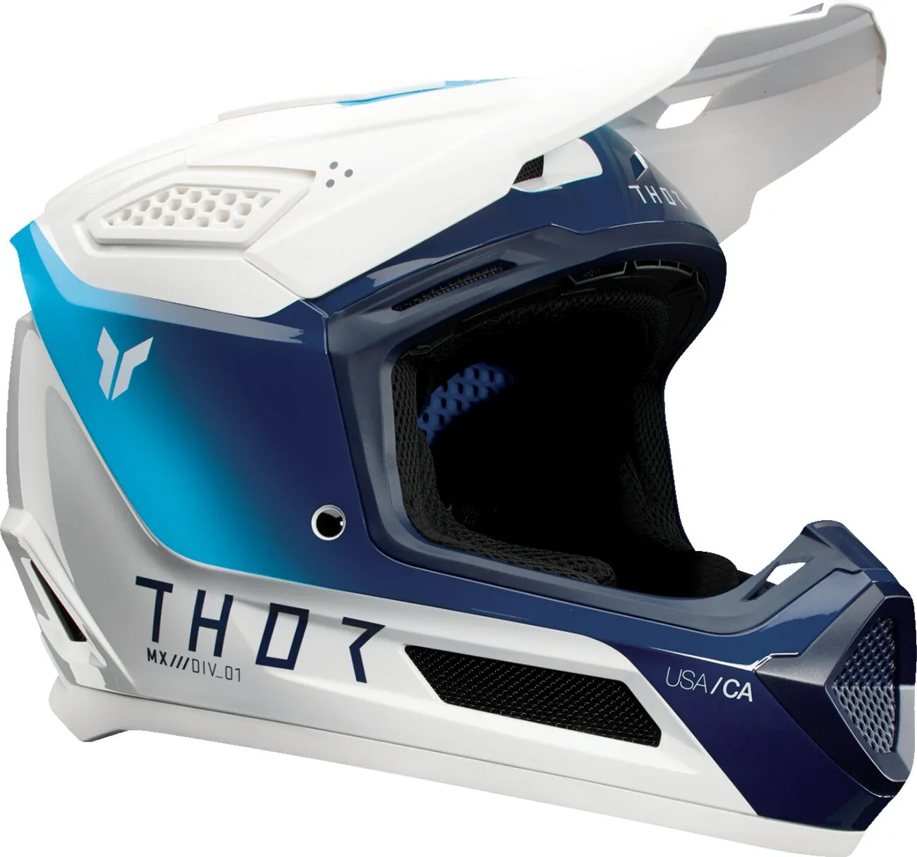 THOR HELMET FLEET STORM WH/NV 2X 0110-8921