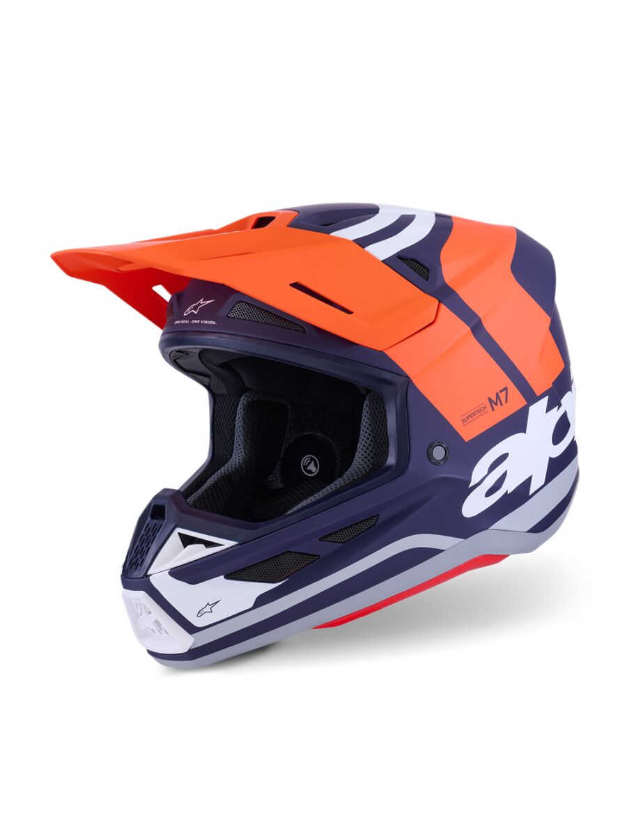 ALPINESTARS κράνος mx off-road SM7 Core μπλε matte