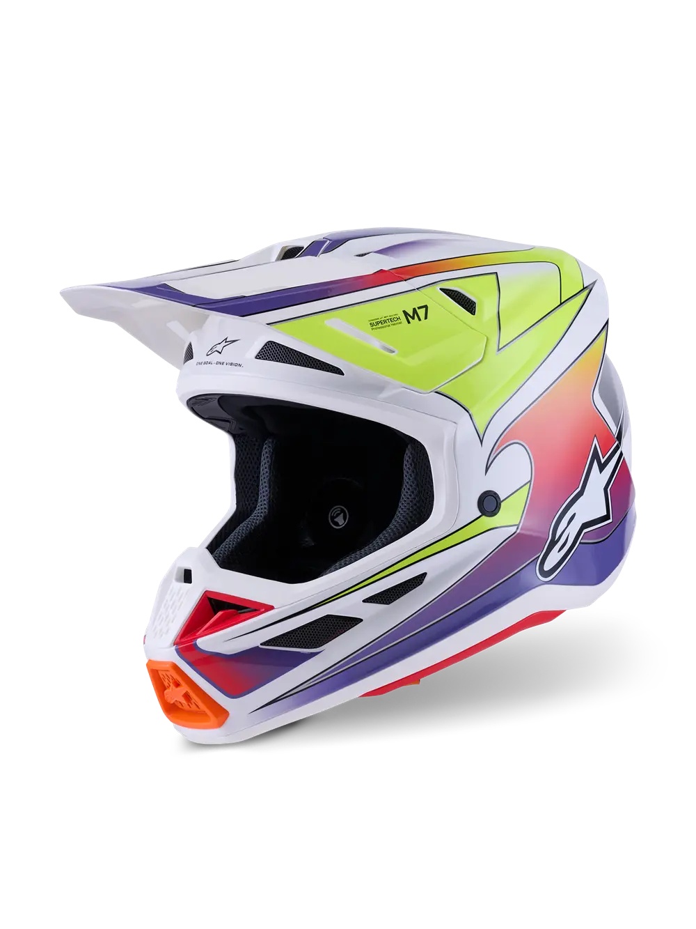 ALPINESTARS κράνος mx off-road SM7 Fuse λευκό gloss