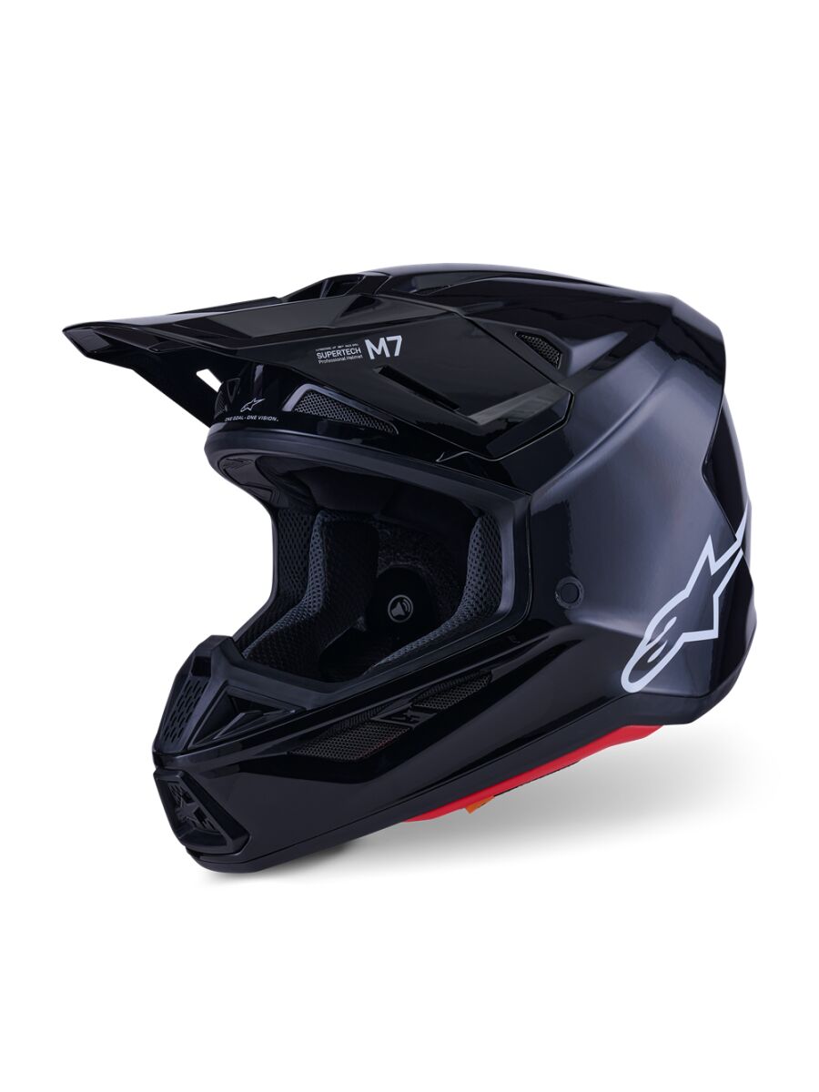 ALPINESTARS(MX) HELMET SM7 BLACK-GLOSS XL 8301326-1180-XL