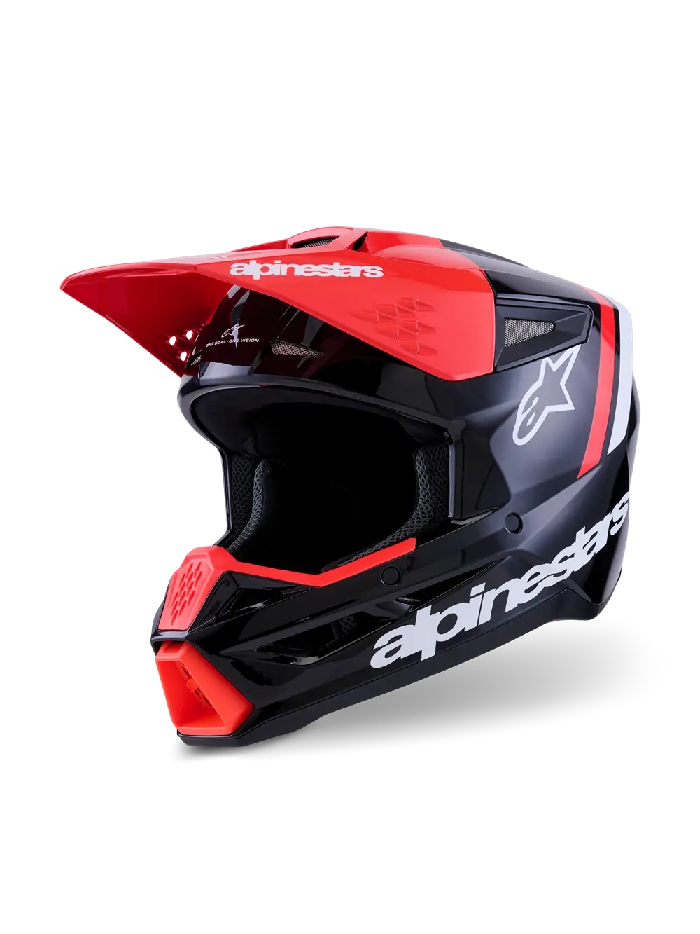 ALPINESTARS κράνος mx off-road SM3 Radium μαύρο gloss