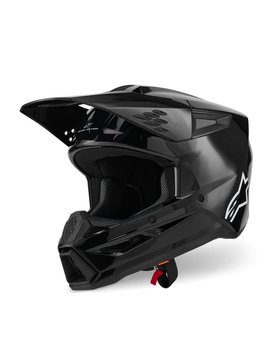 ALPINESTARS(MX) HELMET SM3 BLACK-GLOSS S 8300426-1180-S