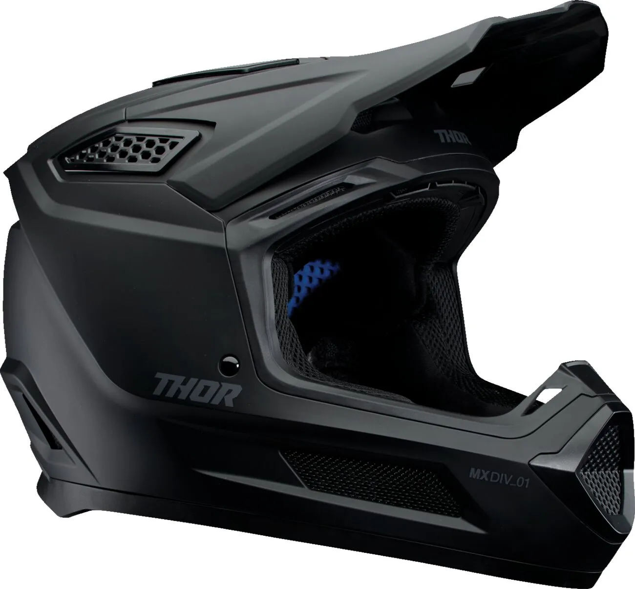 THOR HELMET FLEET BLACKOUT MATTE XL 0110-9385