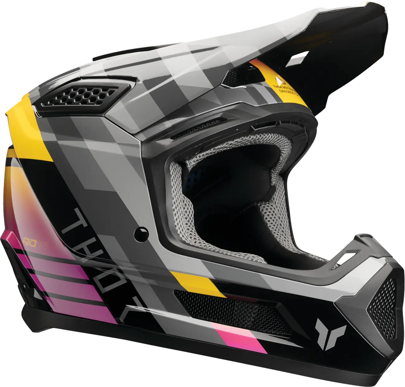 THOR HELMET FLEET CAMBER BK/MG XL 0110-9409