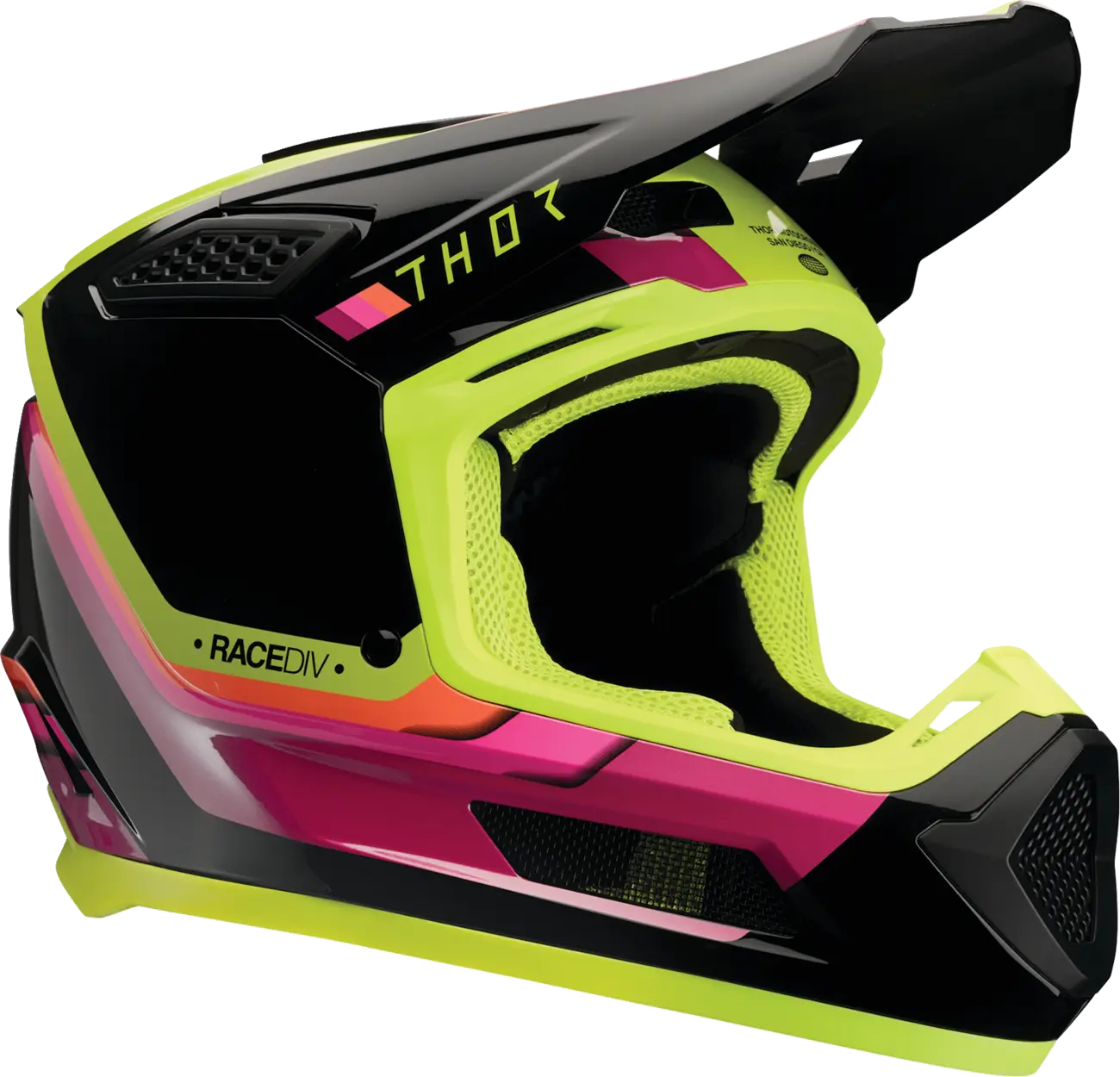 THOR HELMET FLEET DEFY BK/AC 2X 0110-9428
