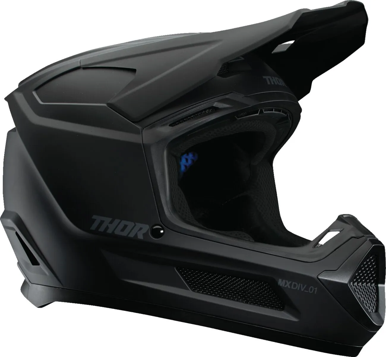 THOR HELMET FLEET YTH BLACKOUT MATT 0111-1752