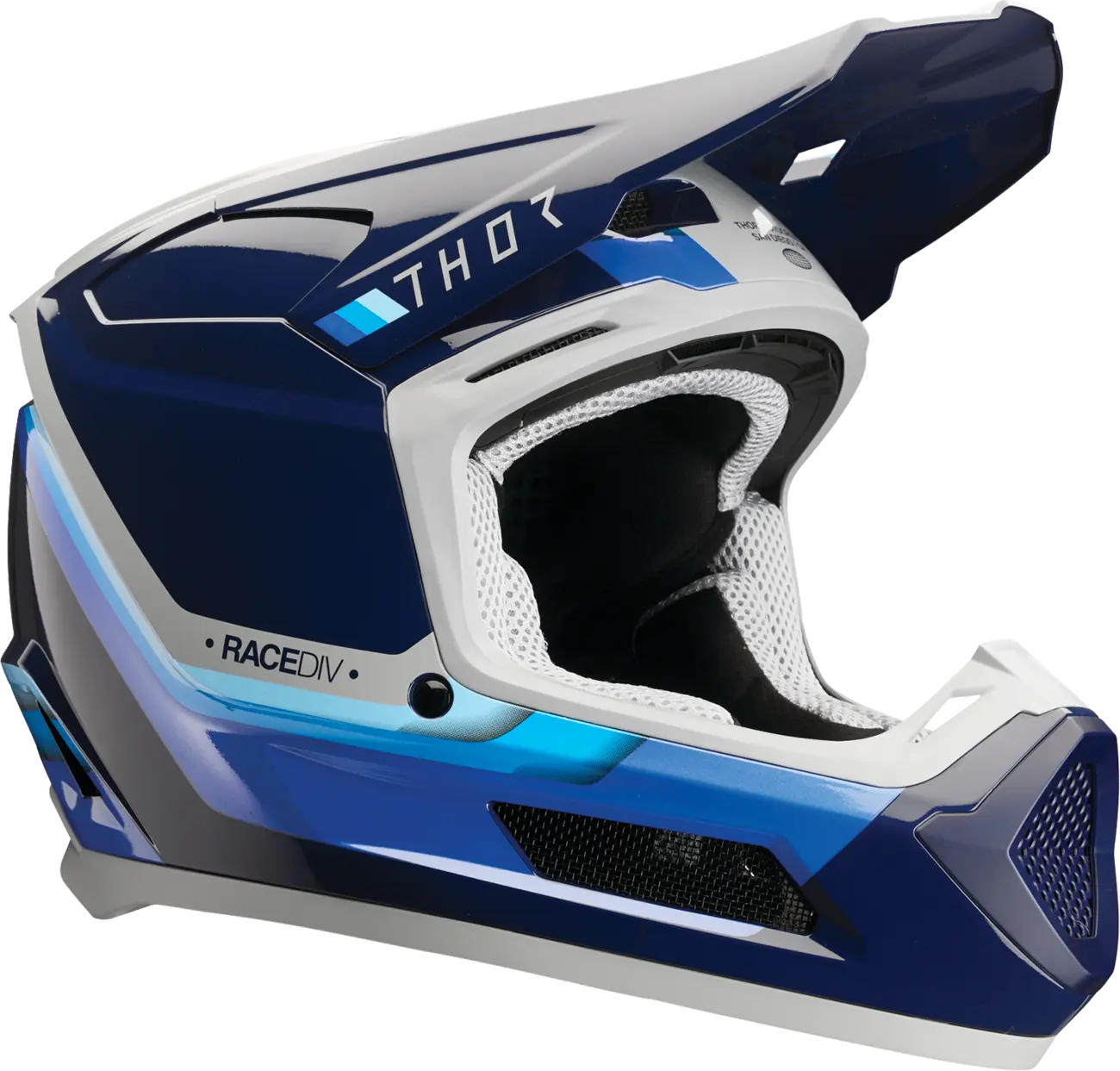 THOR HELMET FLEET YTH DEFY BL/GY M 0111-1763
