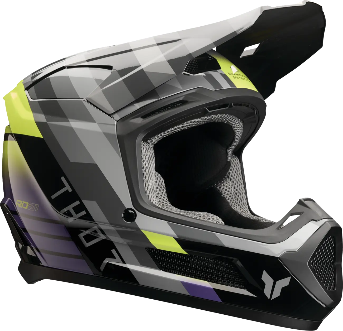 THOR HELMET FLEET YTH CAMBER BK/PU 0111-1773