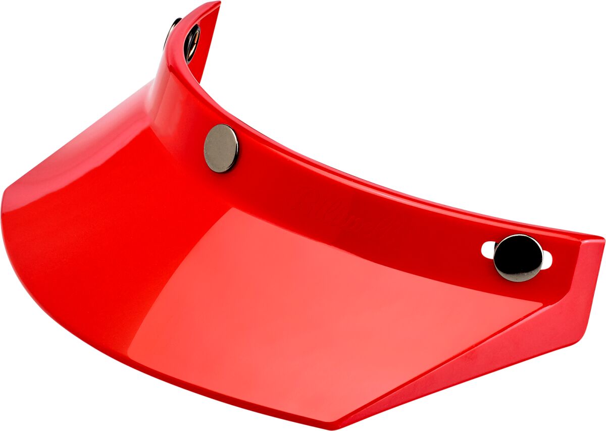 BILTWELL VISOR MOTO 3 SNAP RED 2002-563