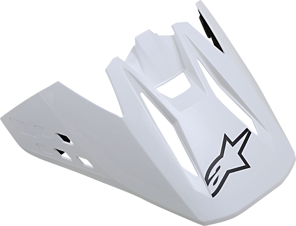 ALPINESTARS(MX) VISOR SM5 SOLID GLOSS WT 8983021-2180