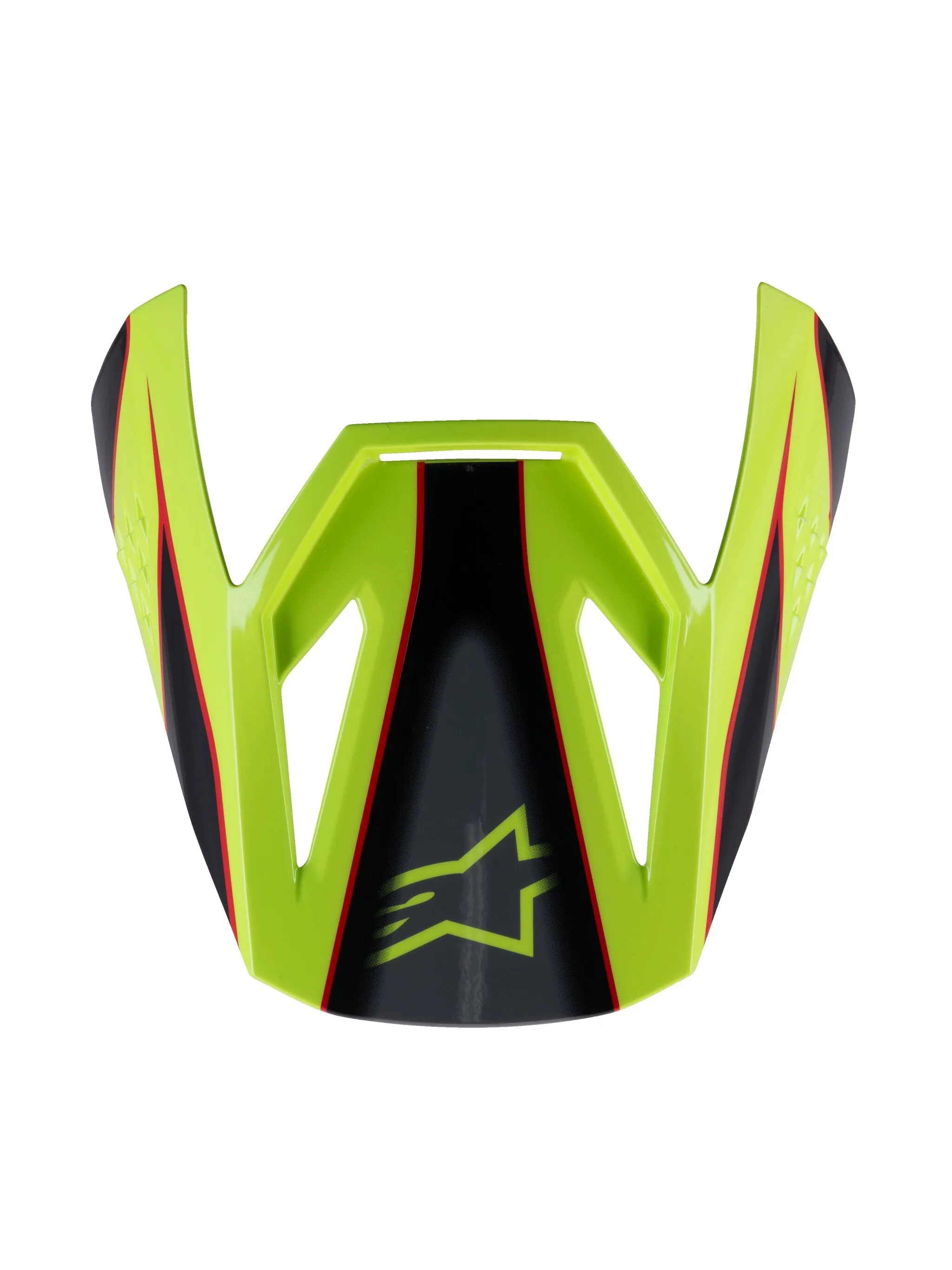 ALPINESTARS(MX) VISOR SM3 FRAY RD/YL/BK 8980525-3051-