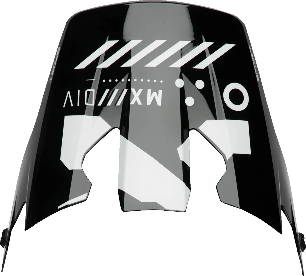 THOR VISOR REFLEX SPRT STRIKE BK/RD 0132-1833