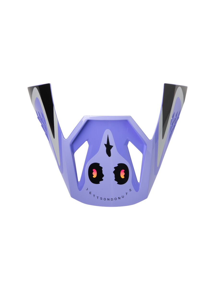 ALPINESTARS(MX) VISOR YTH SM3 JETTSON GRAY/PUR 8982126-9277