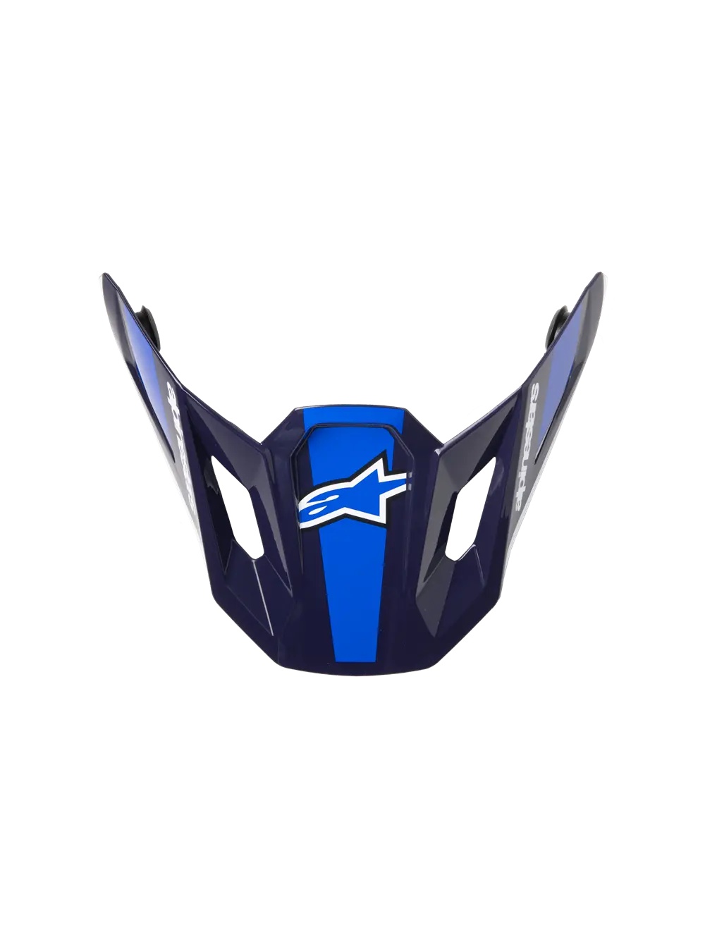 ALPINESTARS(MX) VISOR SM7 RISE BLUE/WHITE 8980926-7249