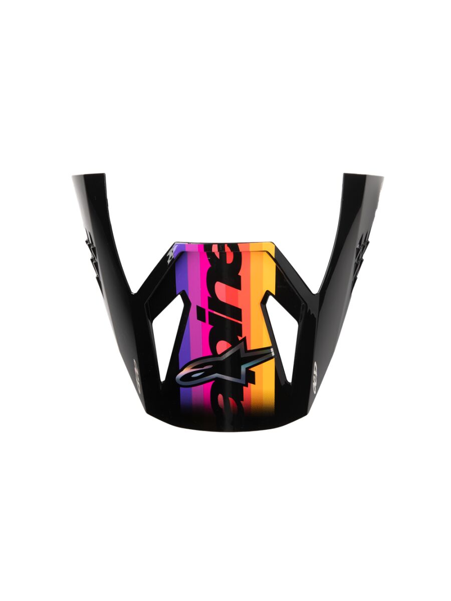 ALPINESTARS(MX) VISOR SM3 FORCE BLACK-GLOSS 8980726-1180