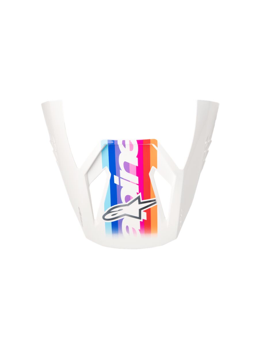 ALPINESTARS(MX) VISOR SM3 FORCE WHITE-GLOSS 8980726-2180