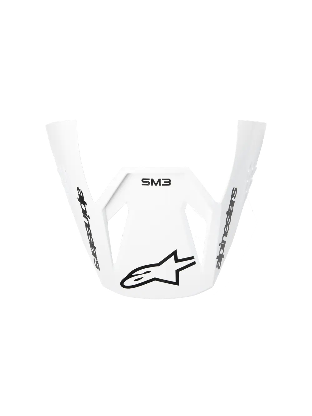 ALPINESTARS(MX) VISOR SM3 WHITE-GLOSS 8980326-2180