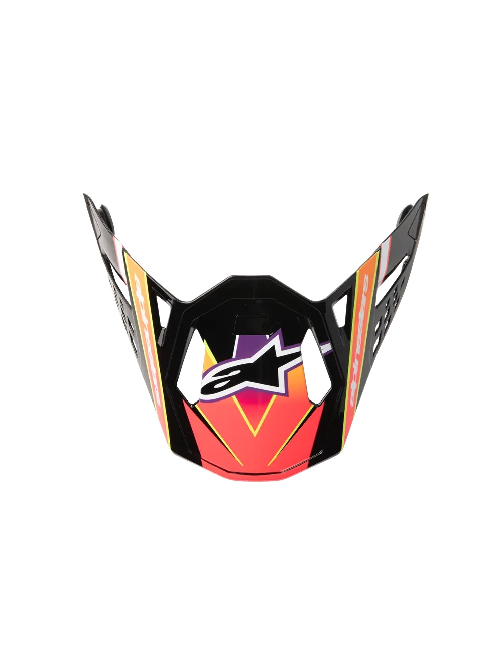ALPINESTARS(MX) VISOR S-M10 ERA PINK/VIO/YL 8981123-3145