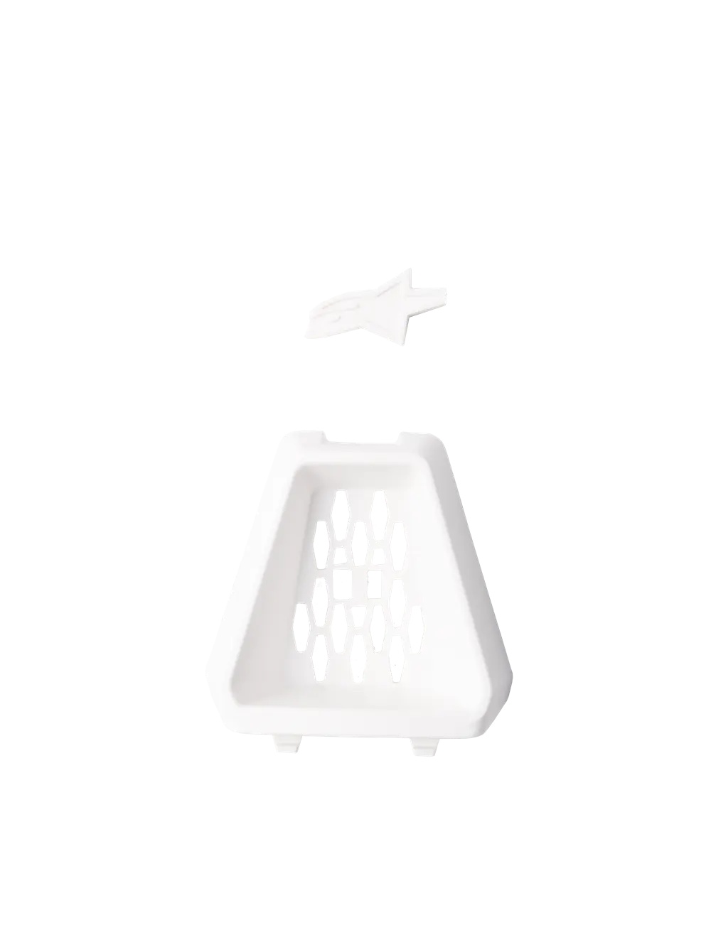 ALPINESTARS(MX) CHIN VENT SM3 WHITE 8970226-20