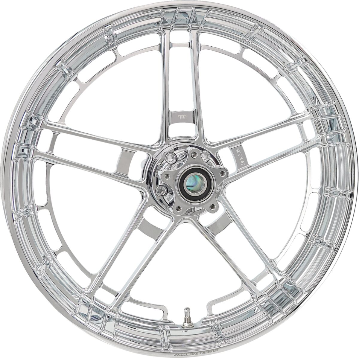 ARLEN NESS WHEEL FLATLINE 21 X 3.5 CHROME 330-044