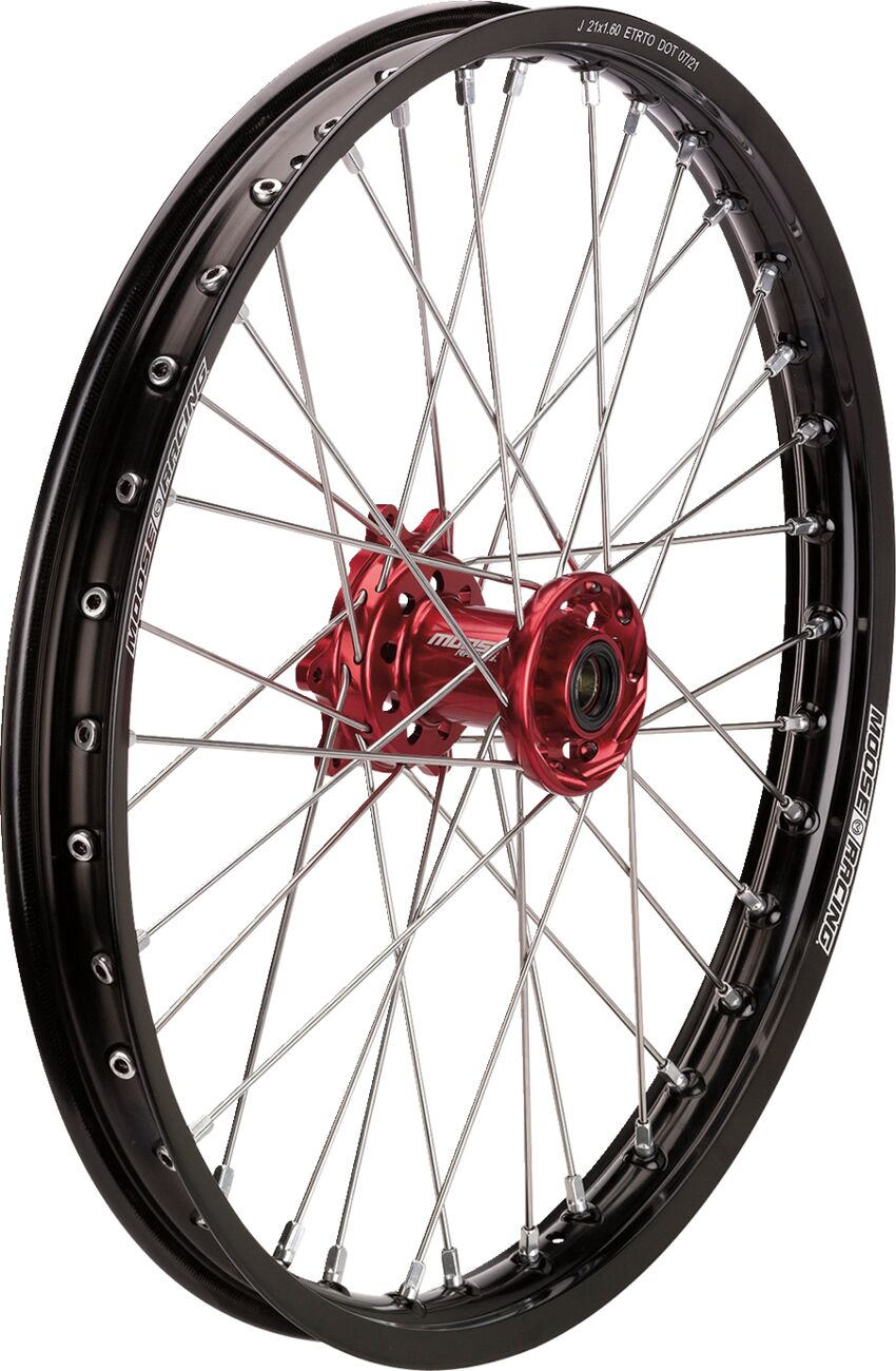 MOOSE OFFROAD HARD-PARTS WHEEL COMP 1.60X21 HON HF-16021-BKRD