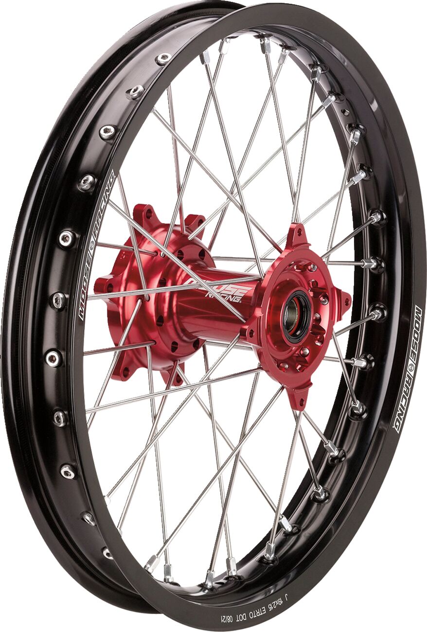 MOOSE OFFROAD HARD-PARTS WHEEL COMP 2.15X18 HON HR13-21518-BKRD