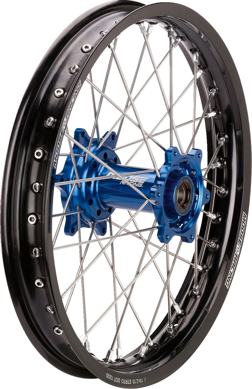 MOOSE OFFROAD HARD-PARTS WHEEL COMP 2.15X19 HUS MR-21519-BKBU