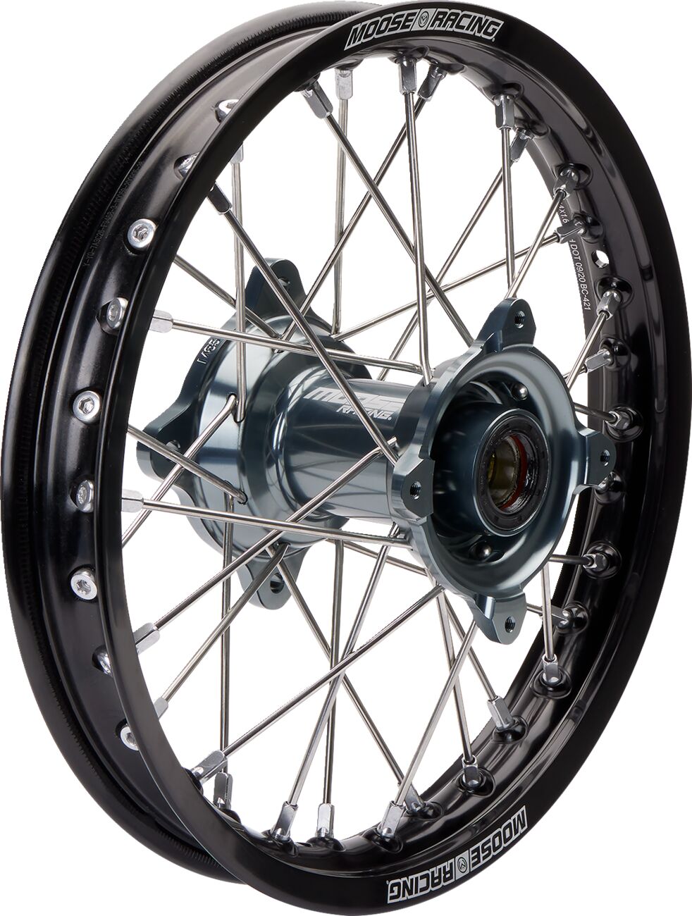 MOOSE OFFROAD HARD-PARTS WHEEL COMP 1.60X14 KTM MR-16014-BKGY