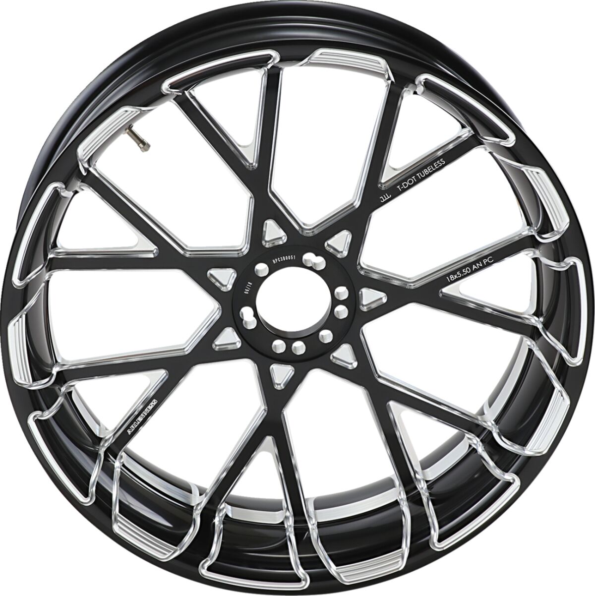 ARLEN NESS RIM P-CROSS 18X5.50 BLK 71-502