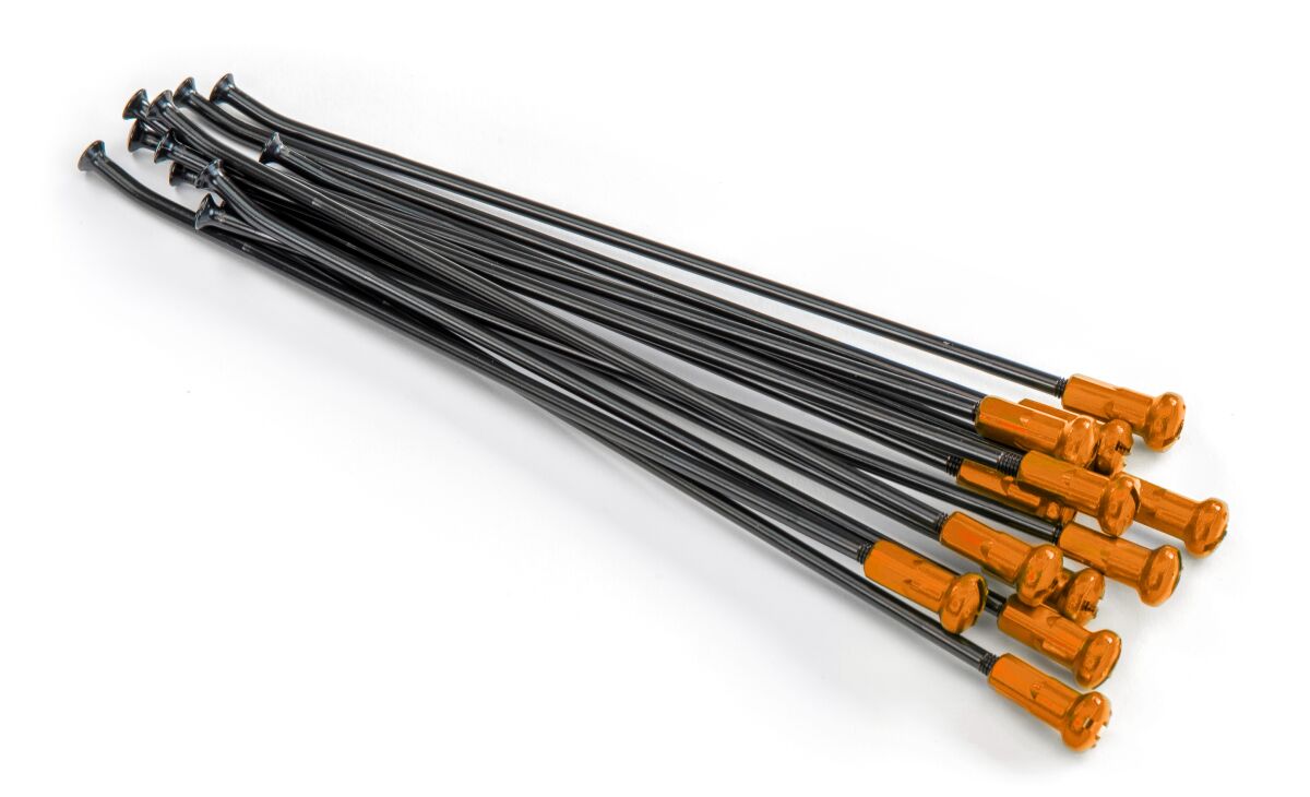 KITE SPOKES 19 RR BK / OR NI 12PC 20.907.1.AR