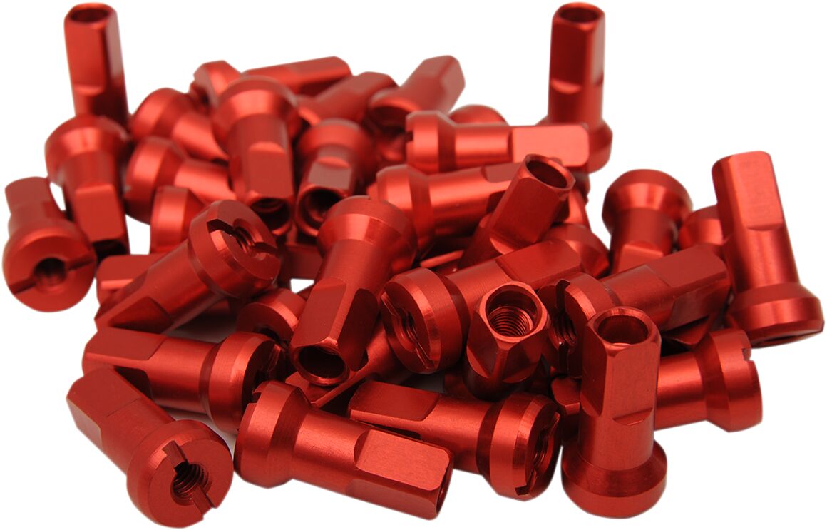 MOOSE OFFROAD HARD-PARTS NIPPLE SET MX1 8 GA RED 24-830