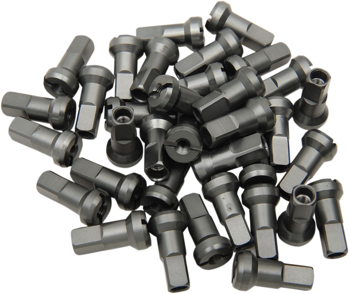 MOOSE OFFROAD HARD-PARTS NIPPLE SET MX1 8 GA TI-GY 24-840