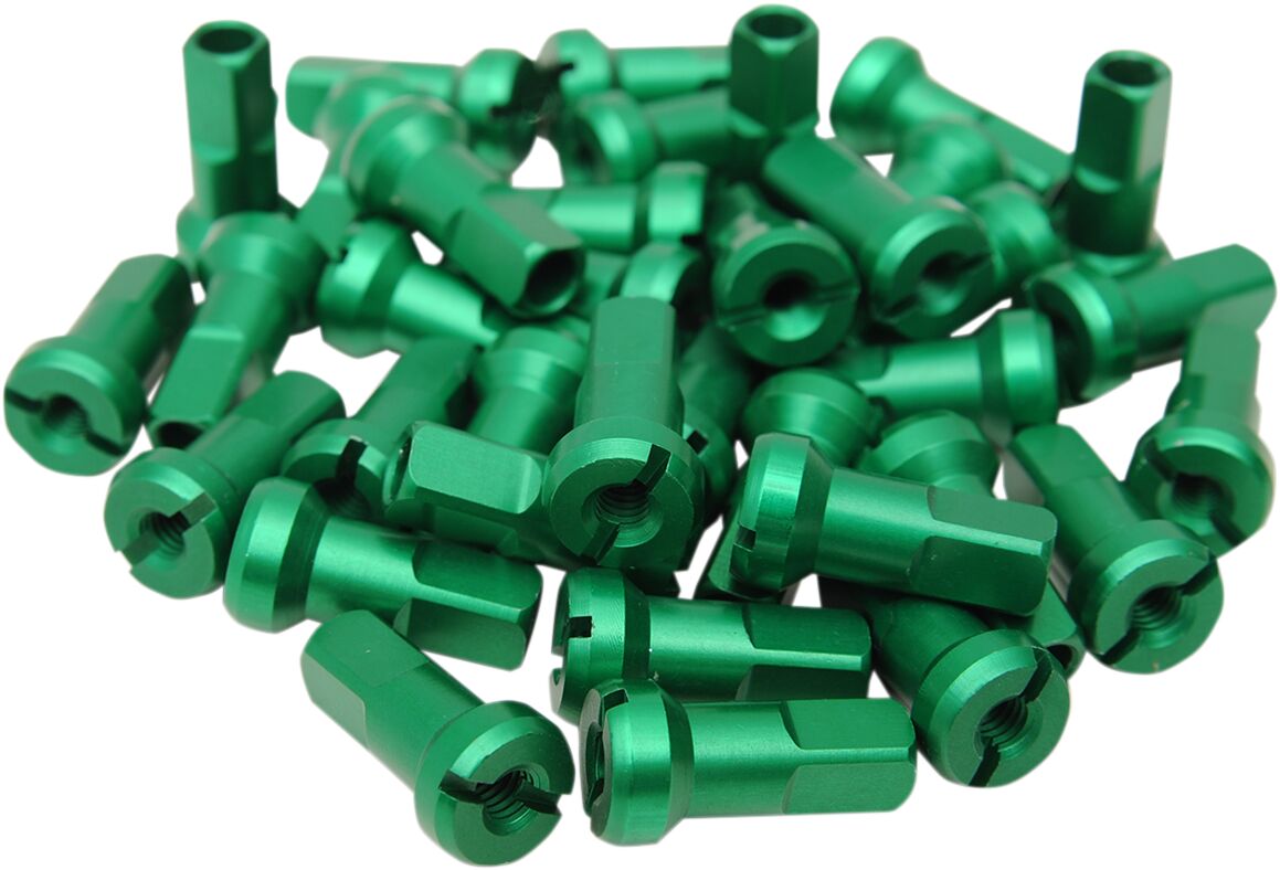 MOOSE OFFROAD HARD-PARTS NIPPLE SET MX1 9 GA GRN 24-960