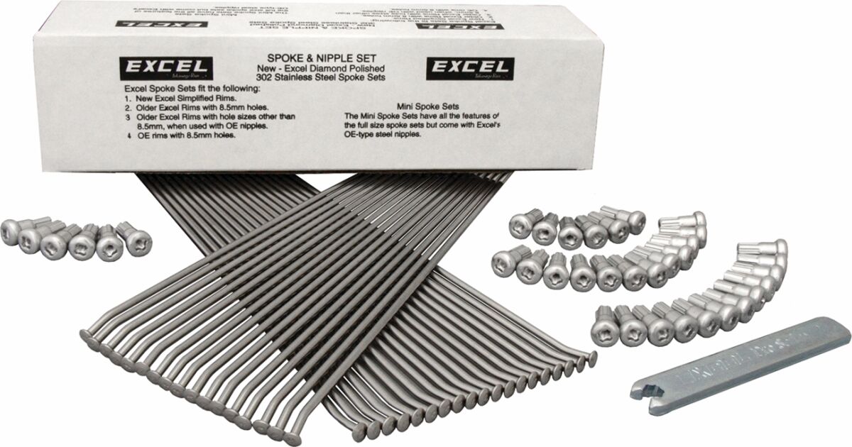EXCEL EXCEL SPOKE SET 21X1.60 XS9-52217