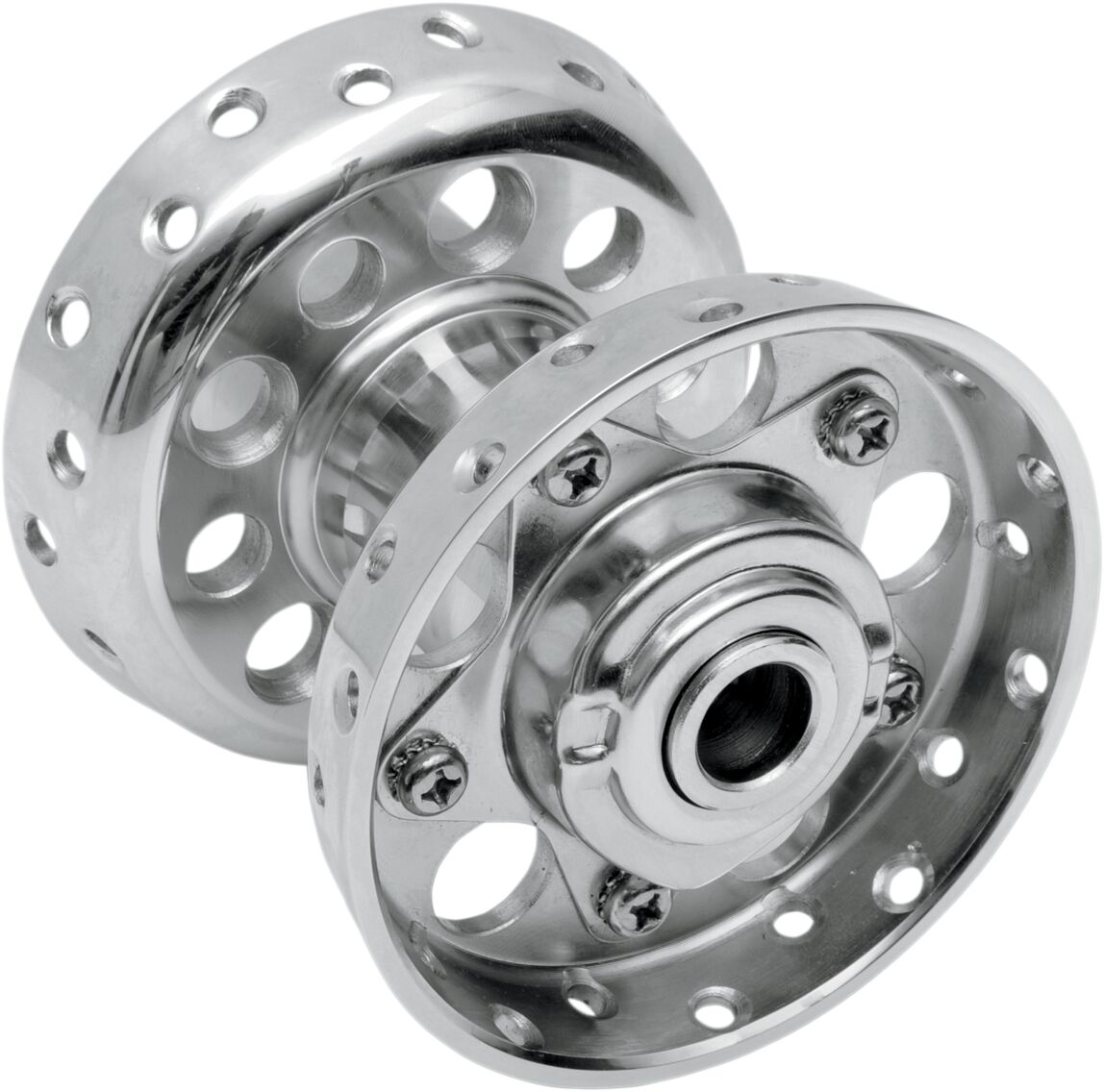 DRAG SPECIALTIES HUB W/TMKN 36-66 F/R 15-0504