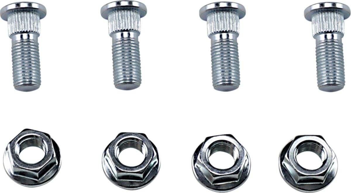 MOOSE OFFROAD HARD-PARTS WHEEL STUD/NUT KIT MOOSE POLAR 85-1090