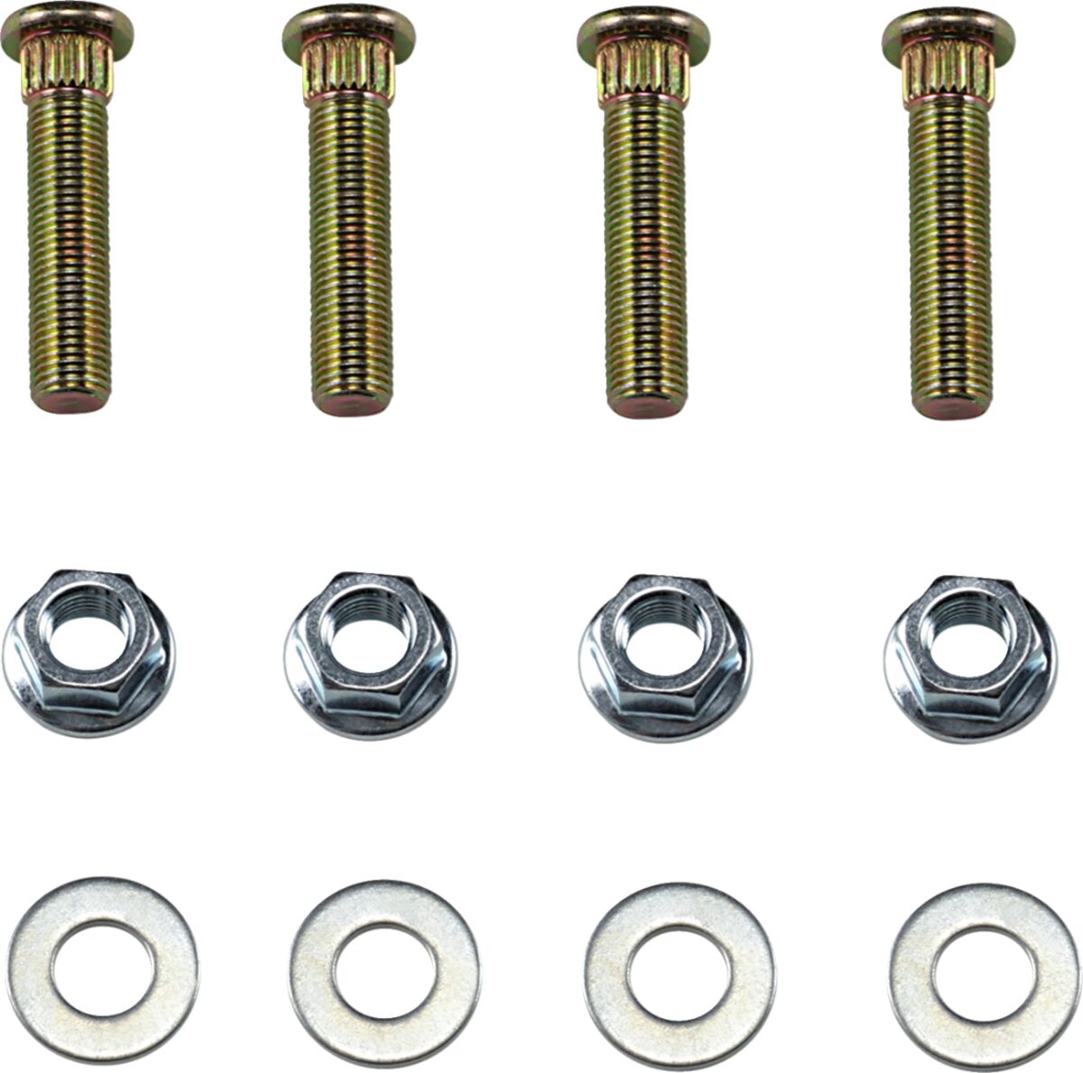 MOOSE OFFROAD HARD-PARTS WHEEL STUD/NUT KIT MOOSE POLAR 85-1106