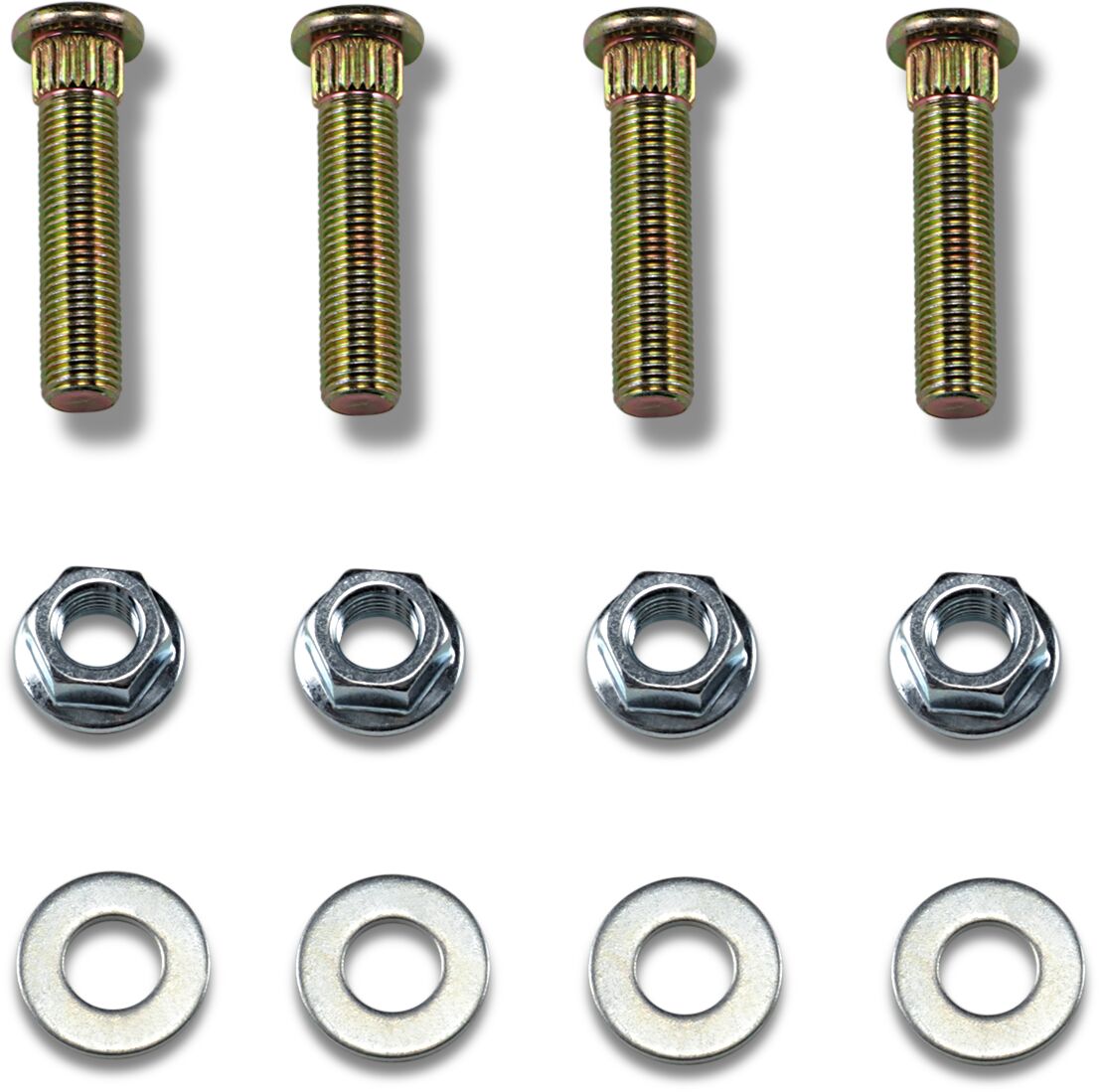 MOOSE OFFROAD HARD-PARTS WHEEL STUD/NUT KIT MOOSE POLAR 85-1106
