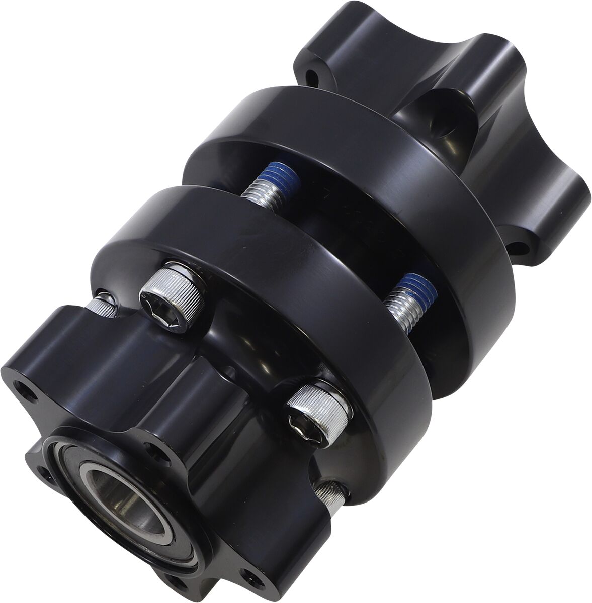 ARLEN NESS HUB FT DUAL 00-07 FLT BLK 71-604