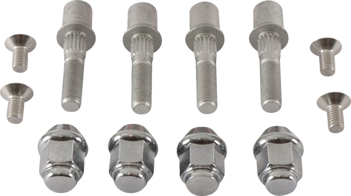 MOOSE OFFROAD HARD-PARTS WHEEL STUD/NUT KIT MSE 85-1077