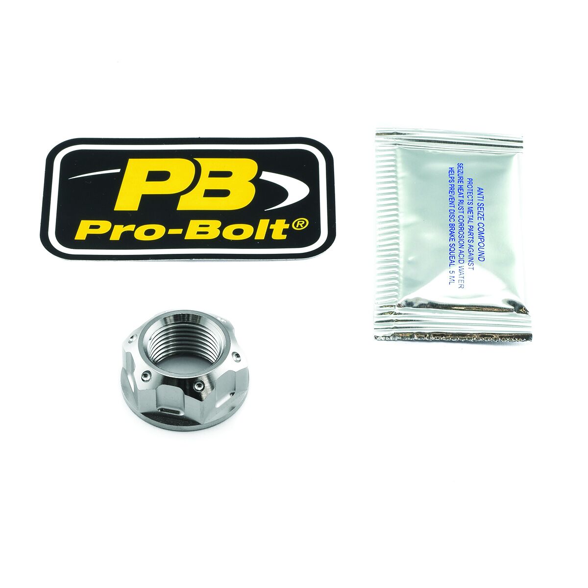 PRO BOLT NUT REAR AXLE 25X1.5 TIT TINUT25150003Z2